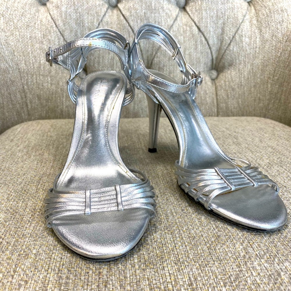 Lauren Ralph Lauren Silver high heels